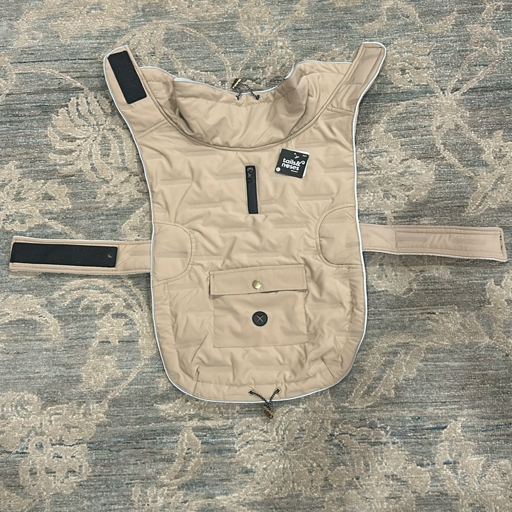 NWT Fleece Lined Dog Vest